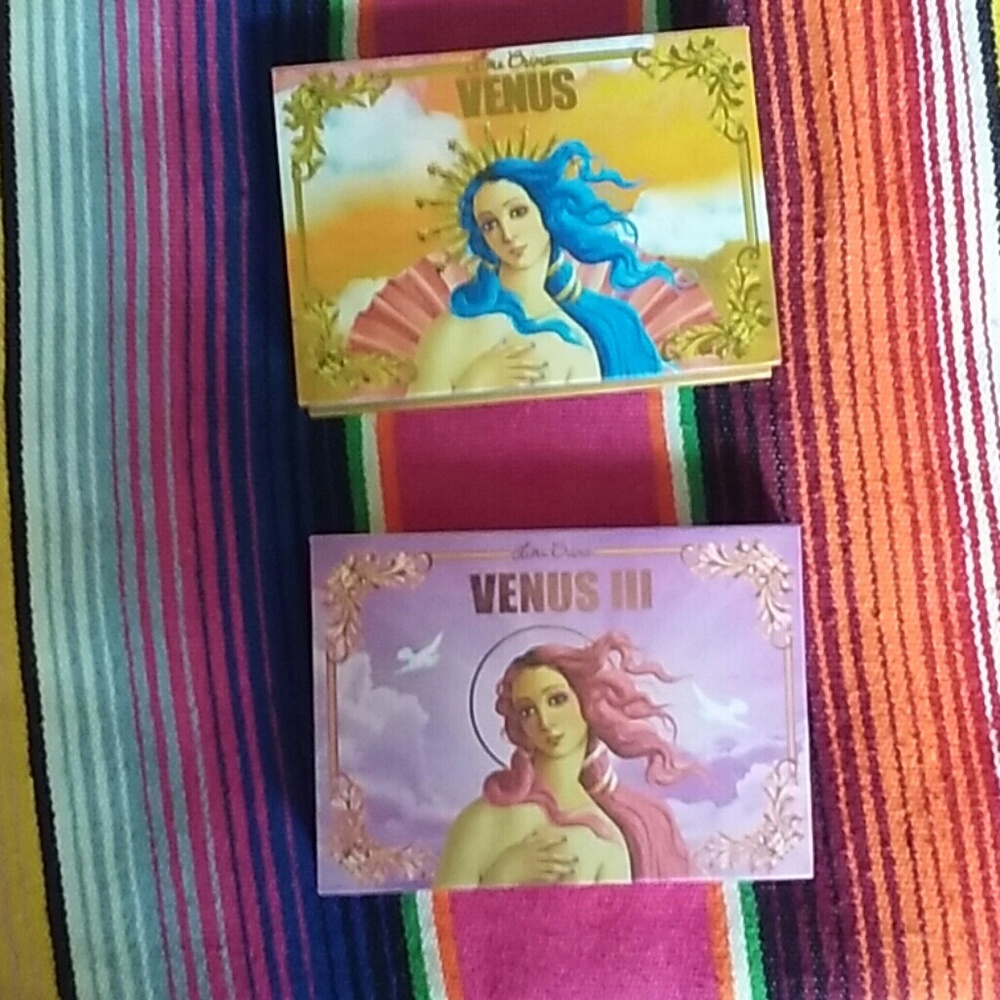 Lime Crime eyeshadow palettes